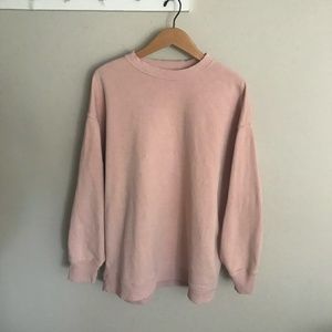 American Eagle Pink Crewneck Sweatshirt